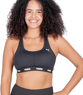 Top Puma Feminino Nadador Com Bojo Preto 27060.002.p.551