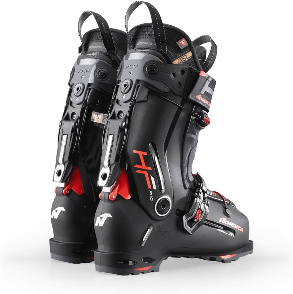 Nordica Men's HF Pro 130 Durable Easy-Entry High Traction Adjustable Fit Warm Insulated All-Mountain Ski Boots
