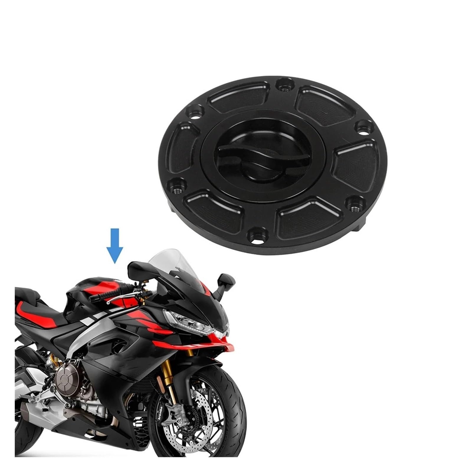 Tappo Serbatoio Tappo Serbatoio Carburante Serbatoio Per APR&ILIA RS660