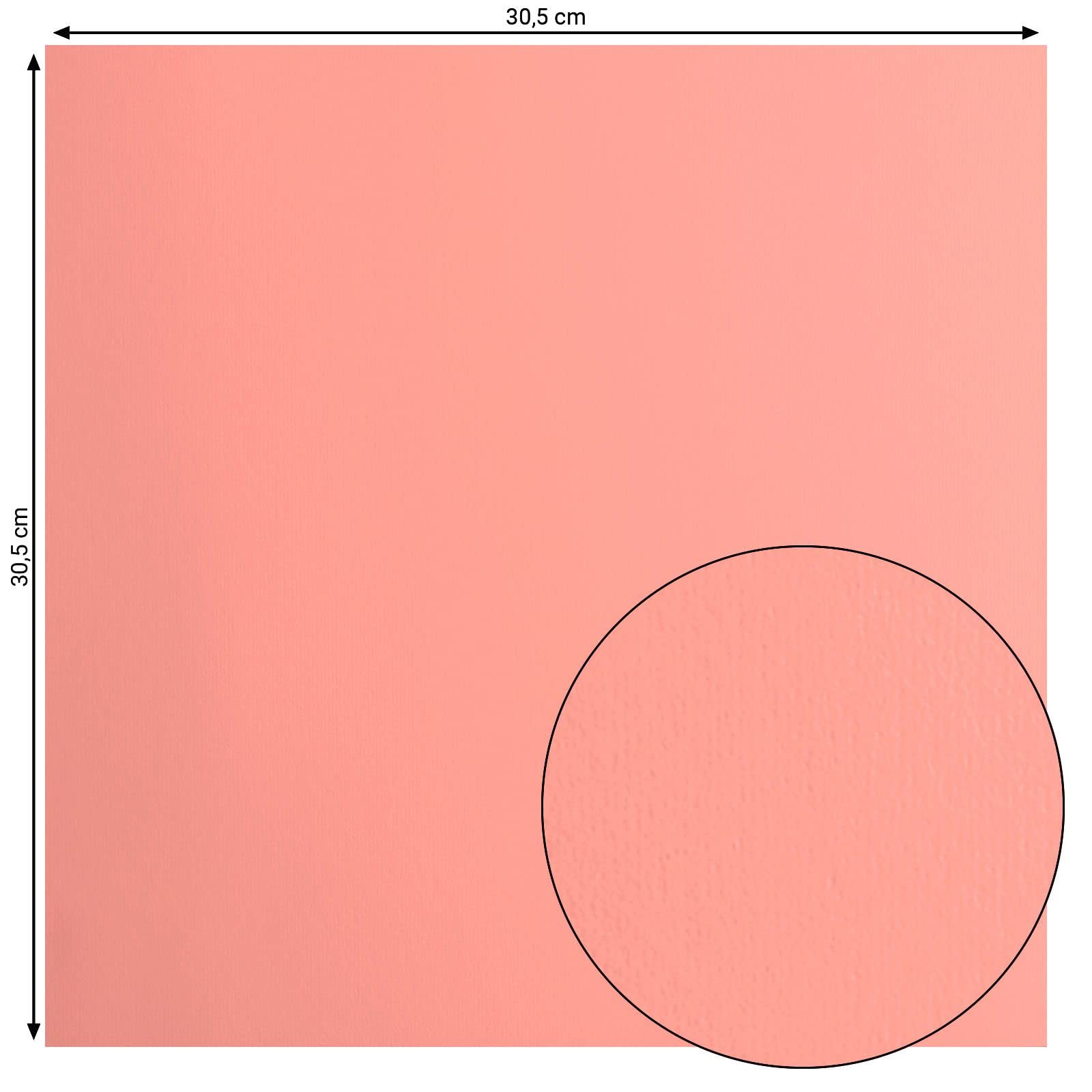 Florence Cardstock Smooth, Coloured Card Making Supplies 12 x 12 inch, Pink, 20 Sheets - Image 2