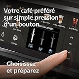 Philips Expresso broyeur Série 5500 – 20 Boissons Chaudes et Glacées, Carafe LatteGo facile à nettoyer, 40% plus silencieux grâce à SilentBrew, QuickStart, Machine à café grain Noir/Argent(EP5544/50) - 4