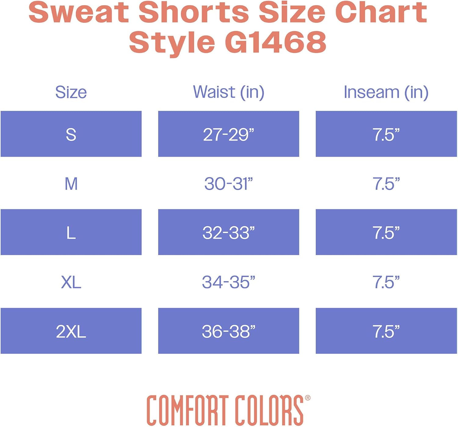 Comfort Colors Adult Lightweight Cotton Sweat Shorts with Pockets, Style G1468 - Image 5