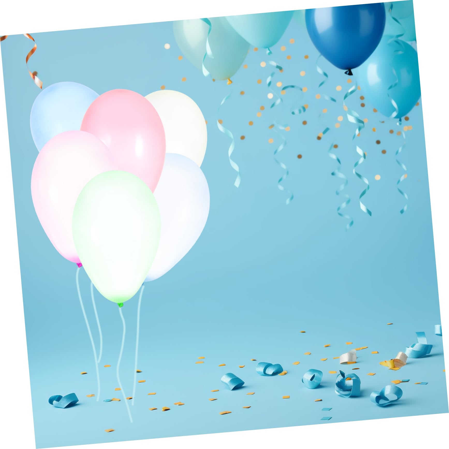 LIFKOME Educational Playtime 500pcs Small Fluorescent Water Balloons Bright Elastic for Boys and Girls' Water Balloon Games