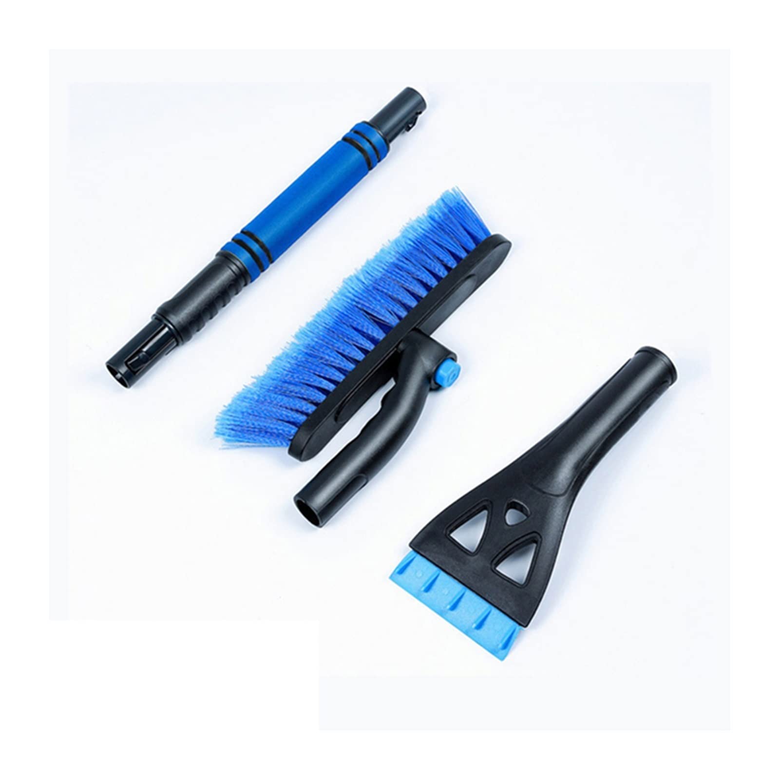 Brosse à Neige 3 en 1 pour Pare-Brise 3 en 1 Pelle à Neige grattoir à Glace Brosse à Neige avec poignée en Mousse épaisse Compatible avec Les Voitures, camions, fenêtres, Outils de Nettoyage de vitr