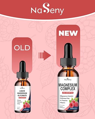 Miniatura 3 de Suplemento complejo de magnesio, 400 mg de mezcla de vitaminas de glicinato de magnesio, malato y citrato para mujeres y hombres, alta absorción,