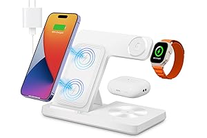 3-in-1 Wireless Charging Stand for Apple Devices