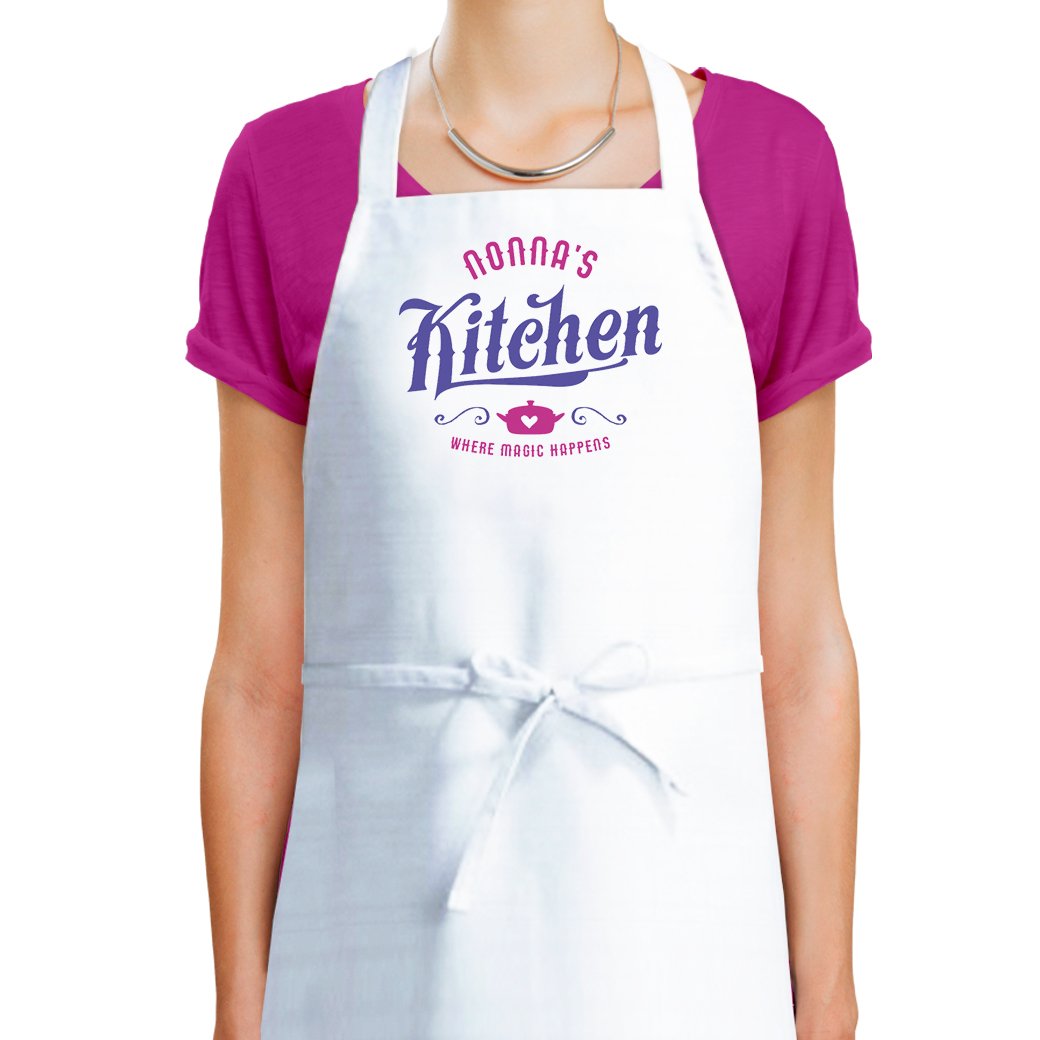 D Design Invent Print! Nonna Gift Apron Cooking Personalised Present for Women Birthday Christmas
