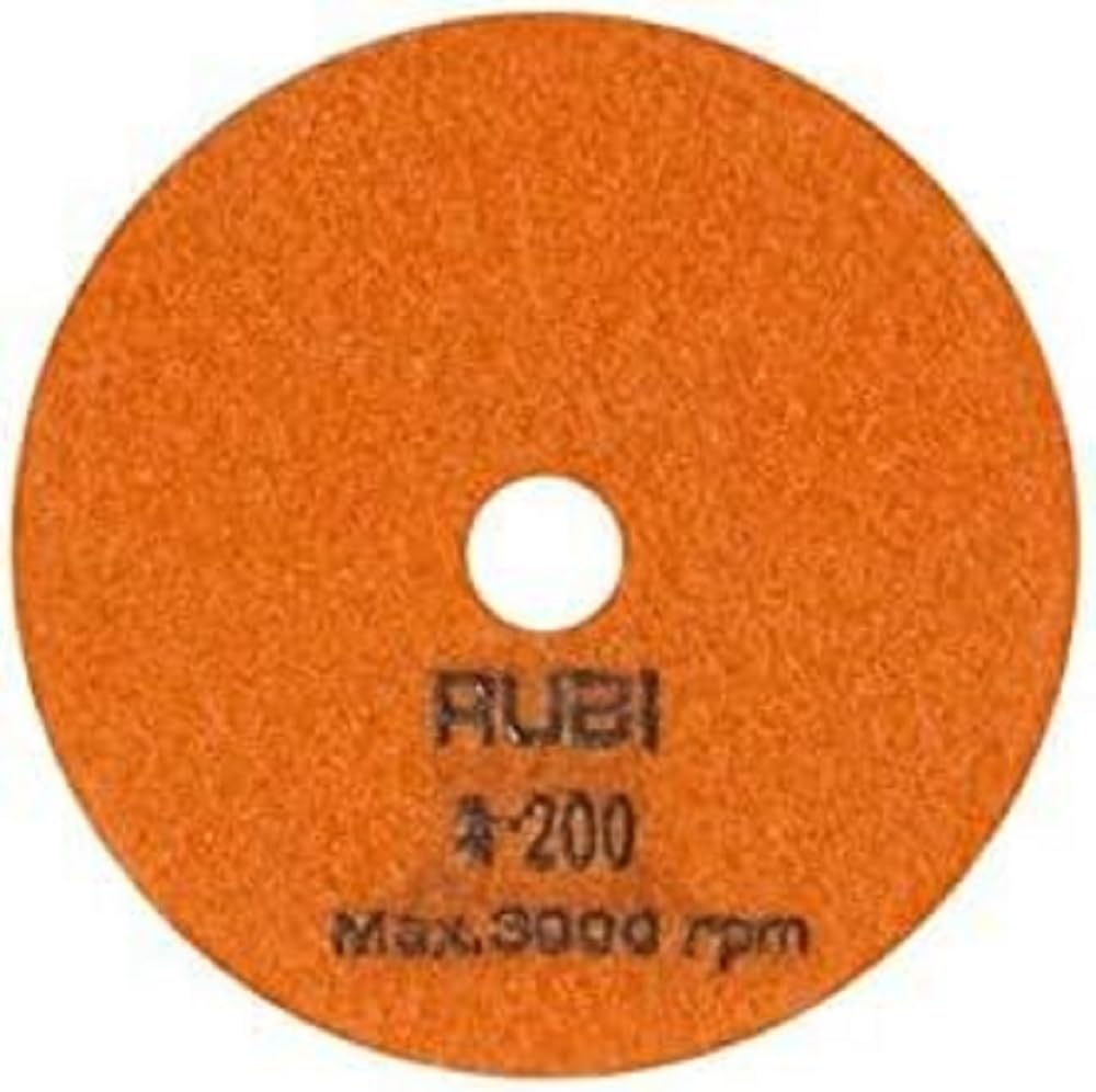 Rubi - Diamond Disc for Dry Polishing Ø100 mm – #200 Grit (62972)