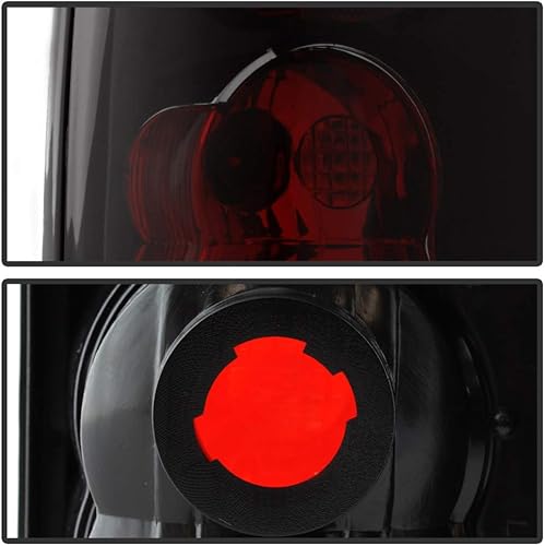 Miniatura 3 de ACANII - Para Black Smoke 1989-1995 Toyota Pickup 2WD y 4WD luces de freno traseras izquierdo+derecha