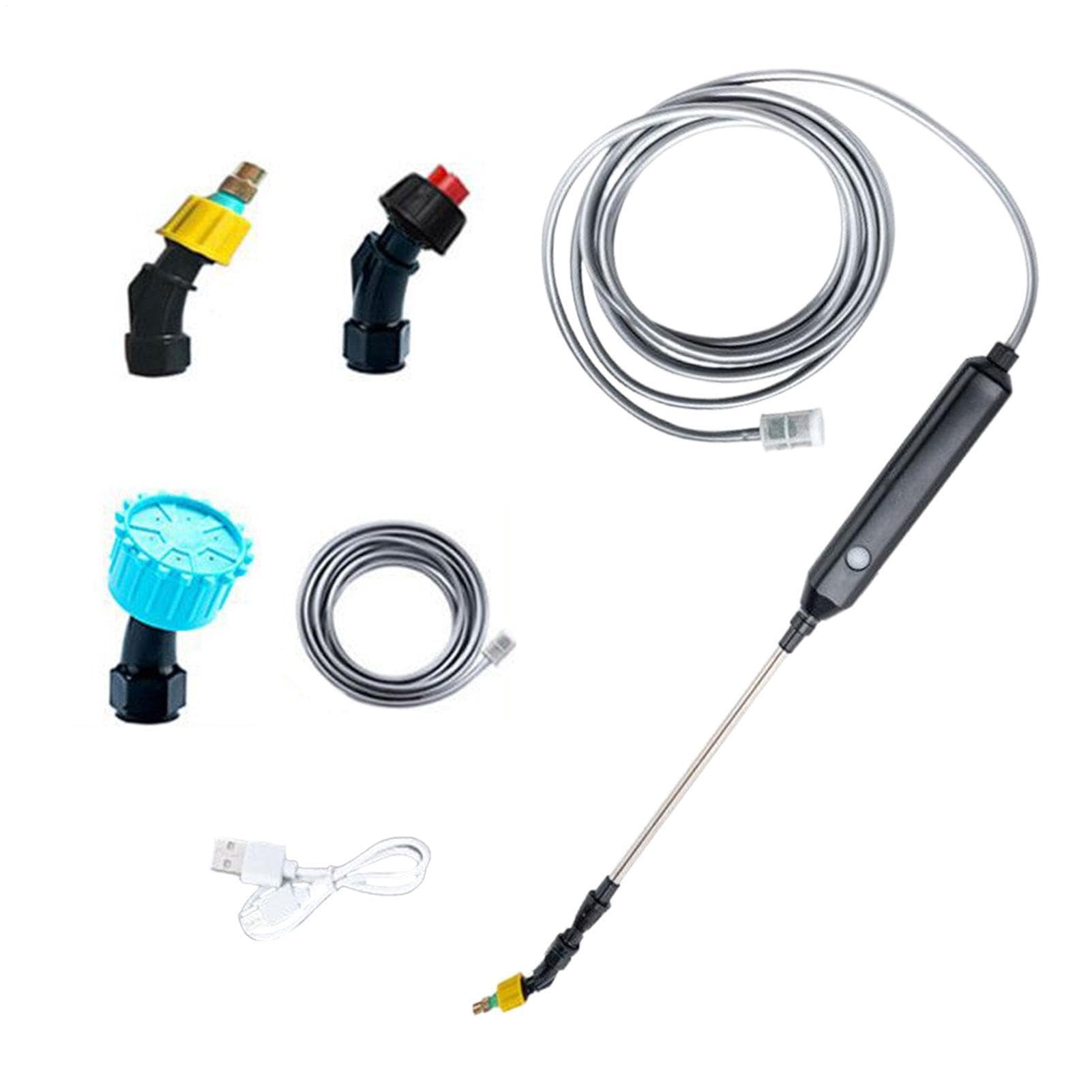Spruzzatore Elettrico Ad Acqua Nebulizzatore A Pompa Da Irrigazione | Spruzzatore portatile da irrigazione per Spazi Esterni Giardino Prato Terrazzo Patio Fattoria Serra
