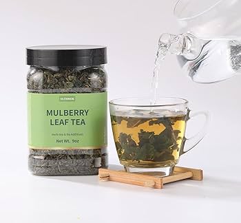 Amazon.com : Premium Natural Mulberry Leaf Tea 9 Oz/254.7g