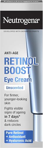 NEUTROGENA® Retinol Boost Krem pod oczy 15ml, działaniu przeciwstarzeniowym. Zwalcza widoczne oznaki starzenia się skóry wokół oczu.