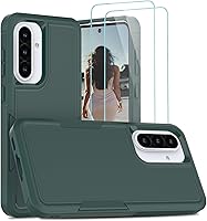 Vista 31 de Jeylly Funda para Samsung Galaxy A23, Galaxy A13 4G/5G/A23 5G/A04/A04s Funda de absorción de golpes híbrida TPU antiarañazos resistente cubierta