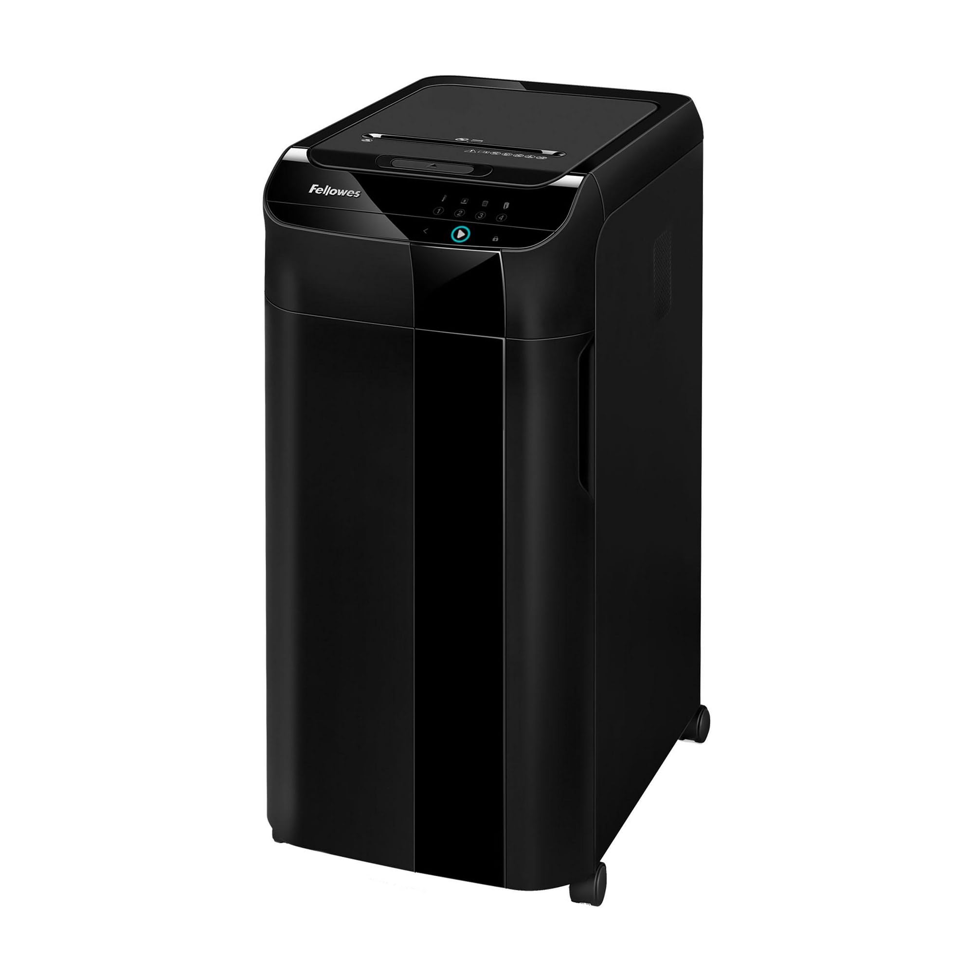 Destructora Fellowes AutoMax 450C/ Corte en Partículas de 4 x 38mm/ Negra