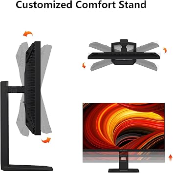 INNOCN 32 Mini LED 4K 160Hz 3840 x 2160P HDR1000 Monitor 1ms IPS HDMI 2.1, 99% DCI-P3, USB Type-C Connectivity, Height Adjustable Stand - Black (2026)