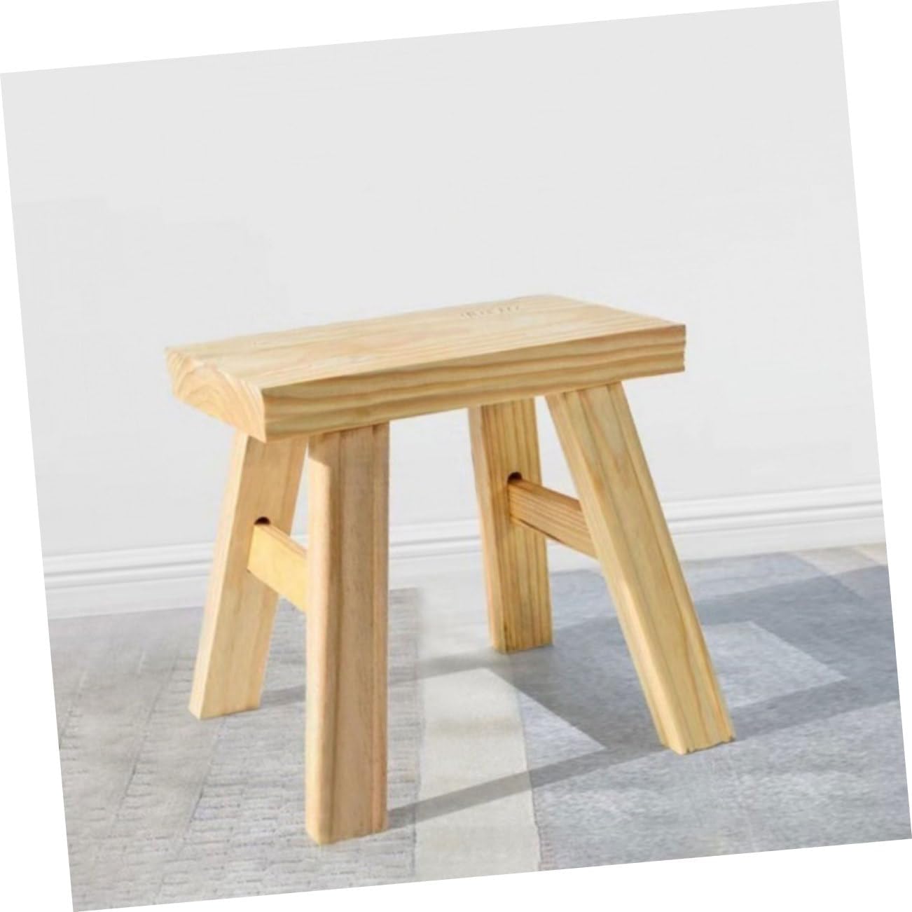 Alipis Household Boy Girl Step Stool Foot Stool for Bathroom Kitchen Bedroom Non- Design Lightweight and Safe for Toddlers for Shoe Changing and Daily Use