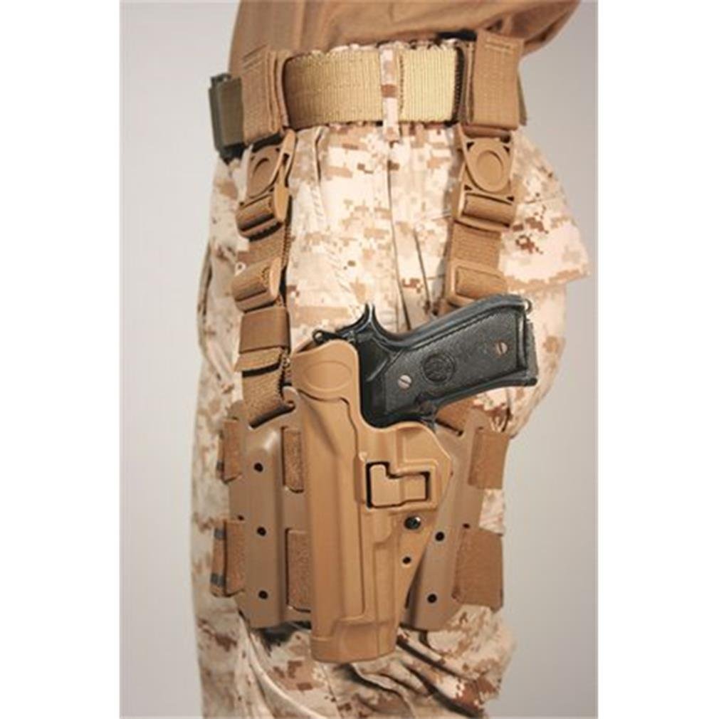 BlackhawkCoyote Tan SERPA Level 2 Tactical Holster 430504CT-L
