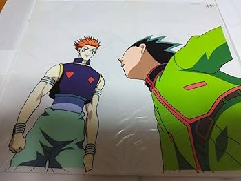 HUNTER×HUNTER ハンターハンター ゴン イルミ 大判 セル画 A12 Amazon.co.jp: ハンターハンターHUNTER×HUNTER ヒソカ/ゴン セル