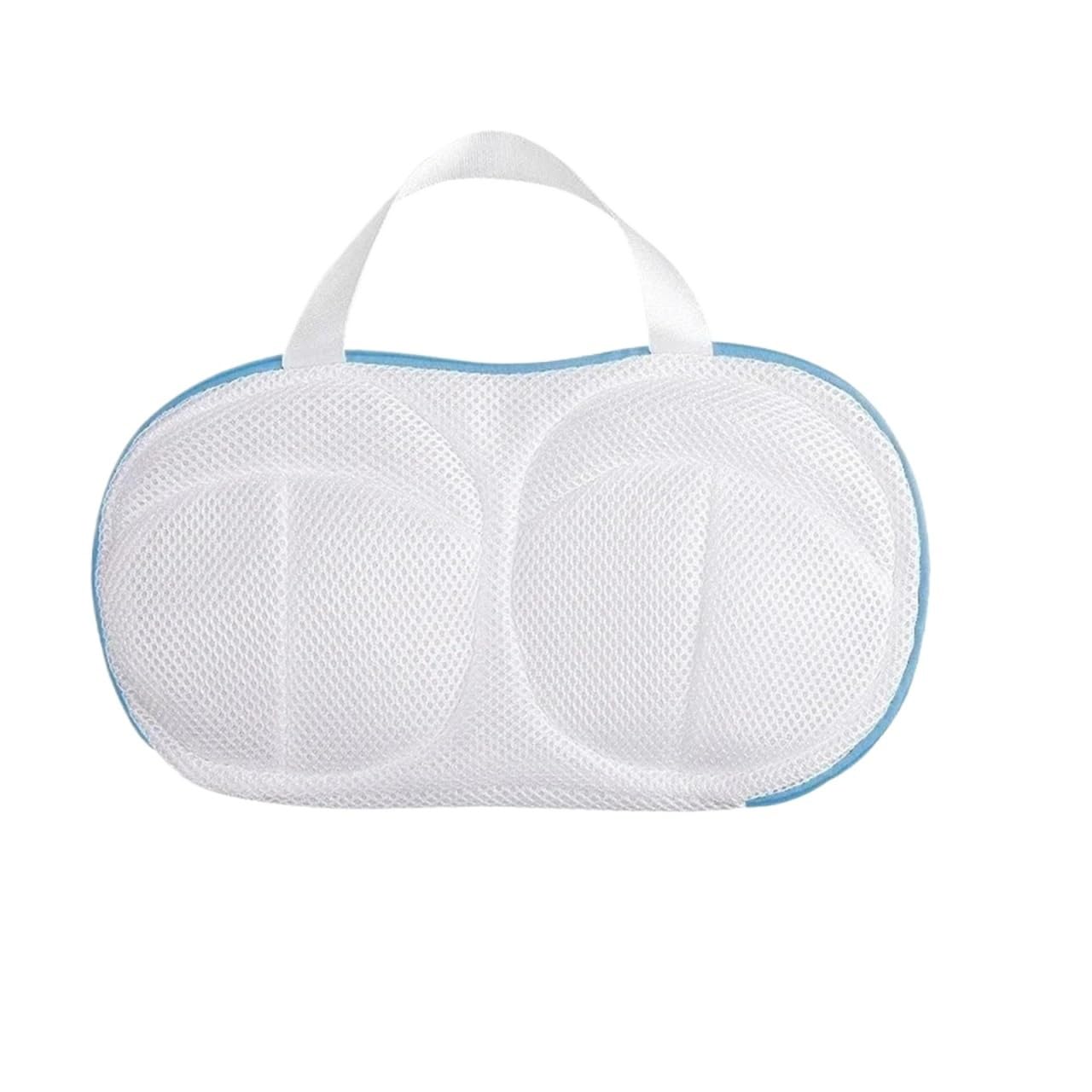 Special Laundry Bra Mesh Bag Machine Wash Anti-deformation Brassiere Underwear Protective Cleaning Bag laundry organizer(Blue,3pcs)