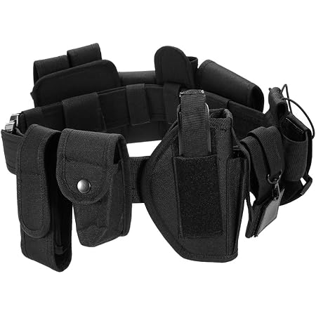 Simsky 5er-Set Taktischer Gürtelclip – Aus Polyester, Für Polizeigürtel, Schlüsselhalter – Perfekt Für Outdoor, Camping & Rucksack