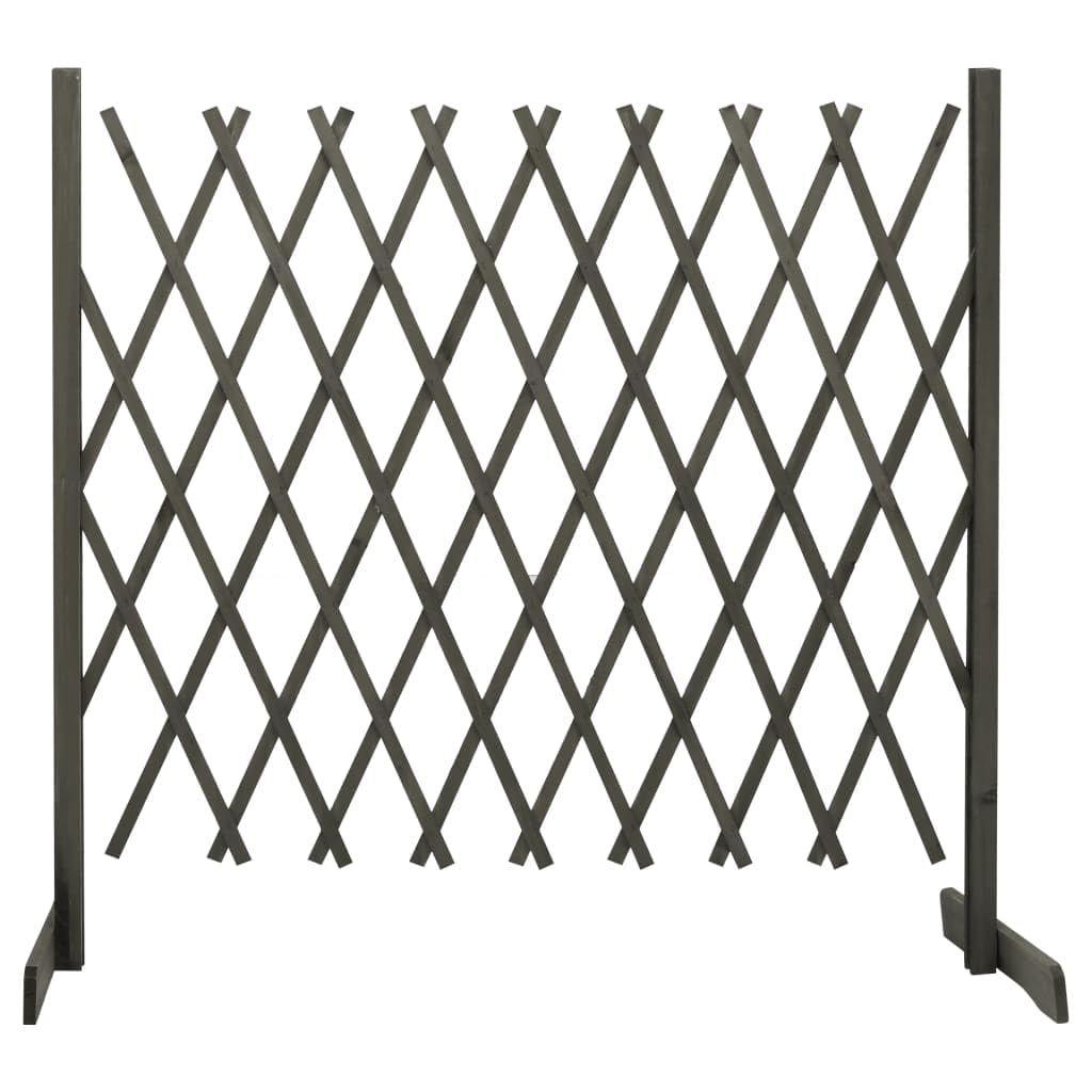 Clôture en treillis bois stop intrusion animaux barrière extensible pour jardin protégé