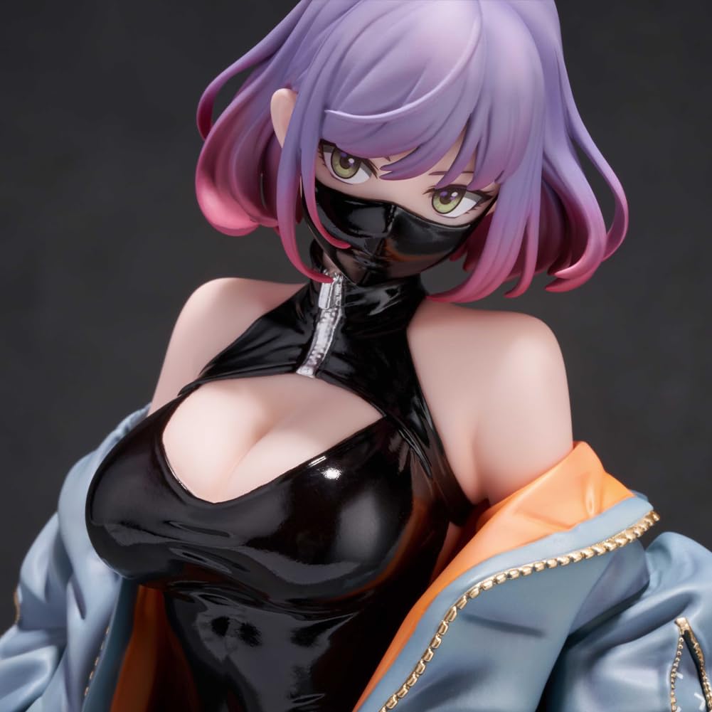 Amazon.com: QAHEART Luna Anime Figure Cute Mask Girl Art