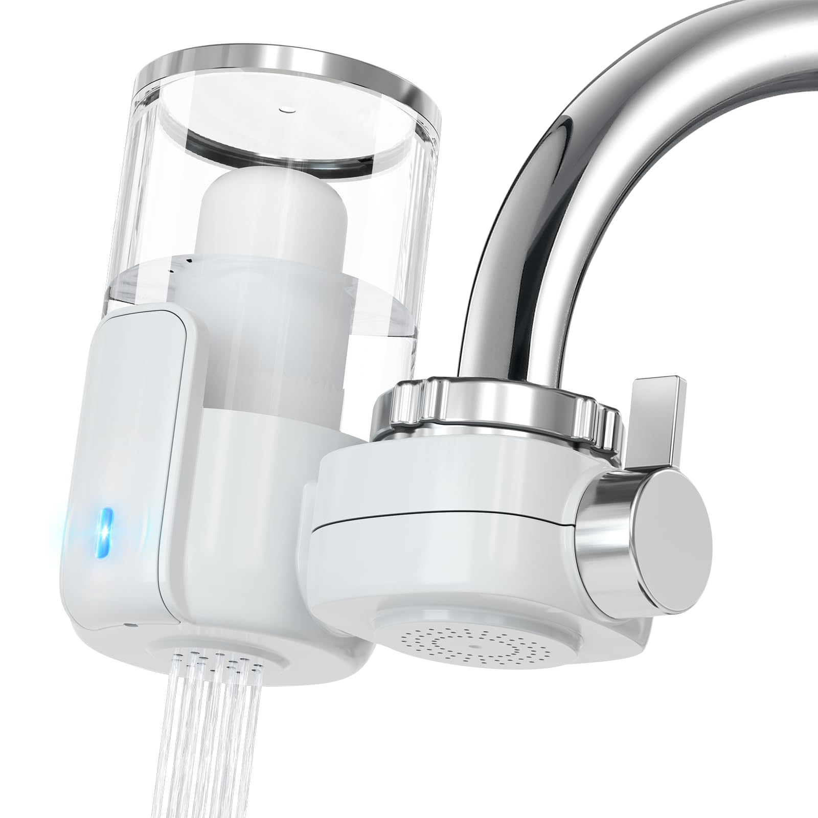 Buy Reinmoson Faucet Water Filter for Sink Life Span Indicator