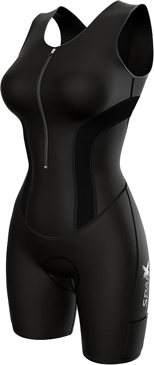 Sparx Women Triathlon Suit Tri Short Racing Cycling Swim Run