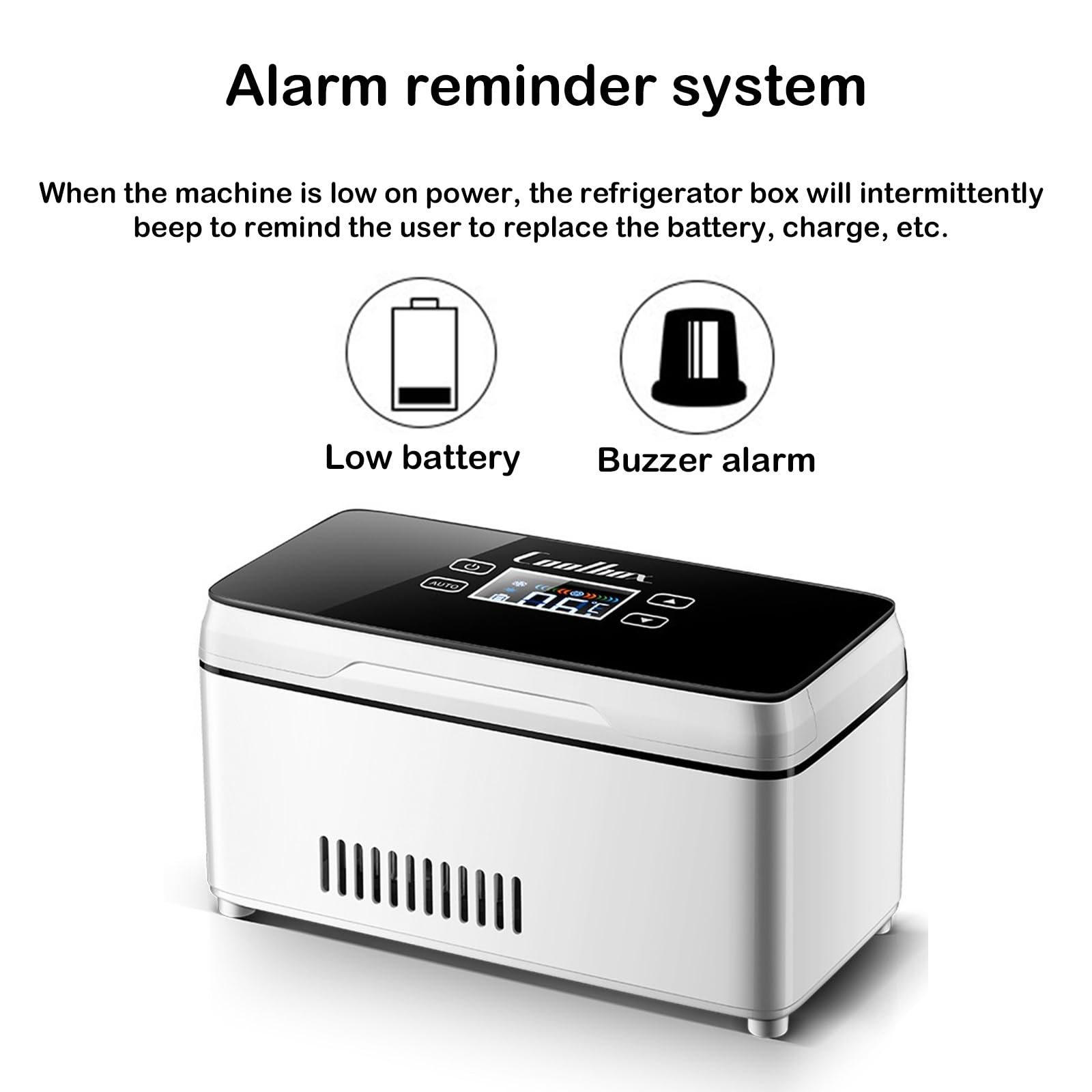 Étui isotherme de voyage pour insuline, mini-réfrigérateur à médicaments rechargeable par USB, mini-boîte isotherme pour insuline, boîte réfrigérée portable pour insuline, avec écran LED d'affich