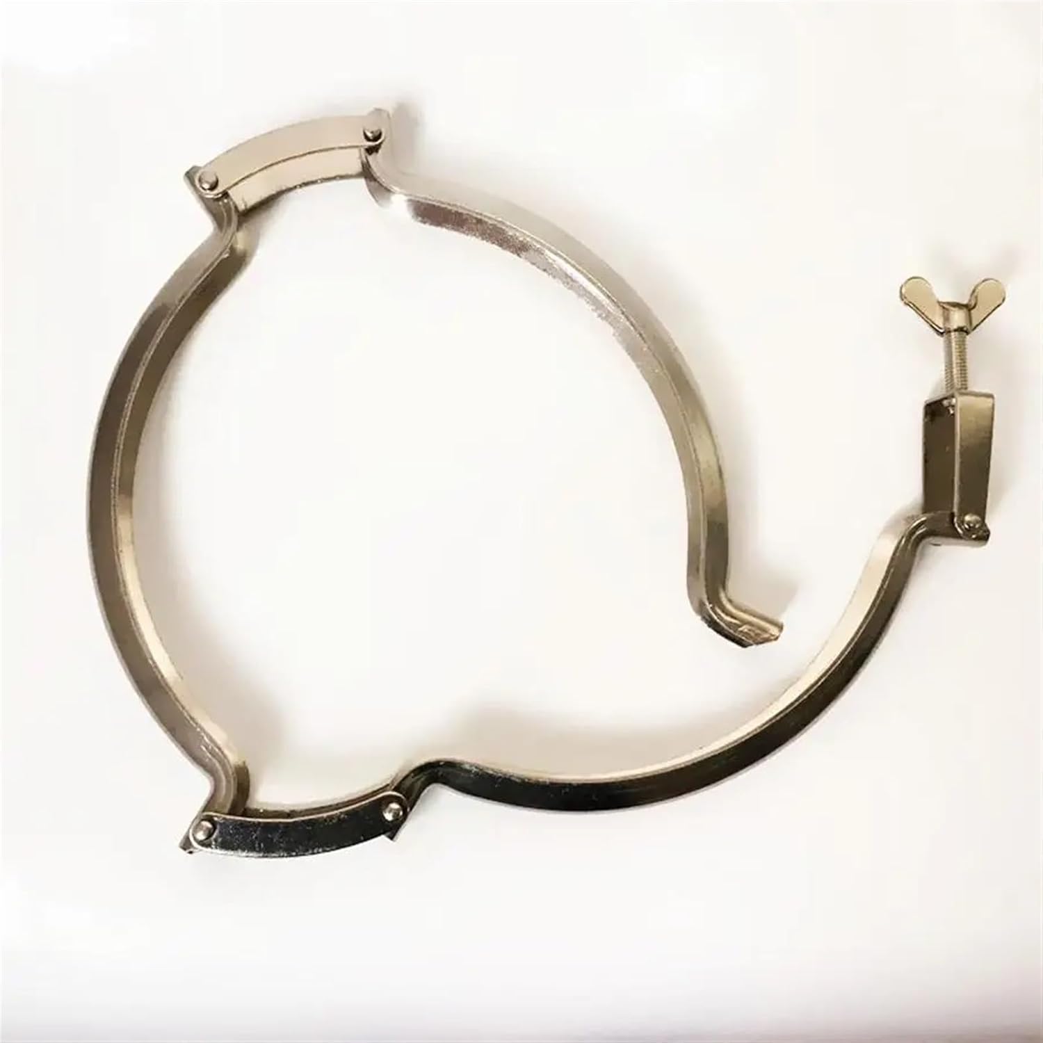 3" Tri Clamp 304 Stainless Steel Sanitary Fitting 91mm Ferrule OD Fit 76mm Pipe OD for Homebrew Beer