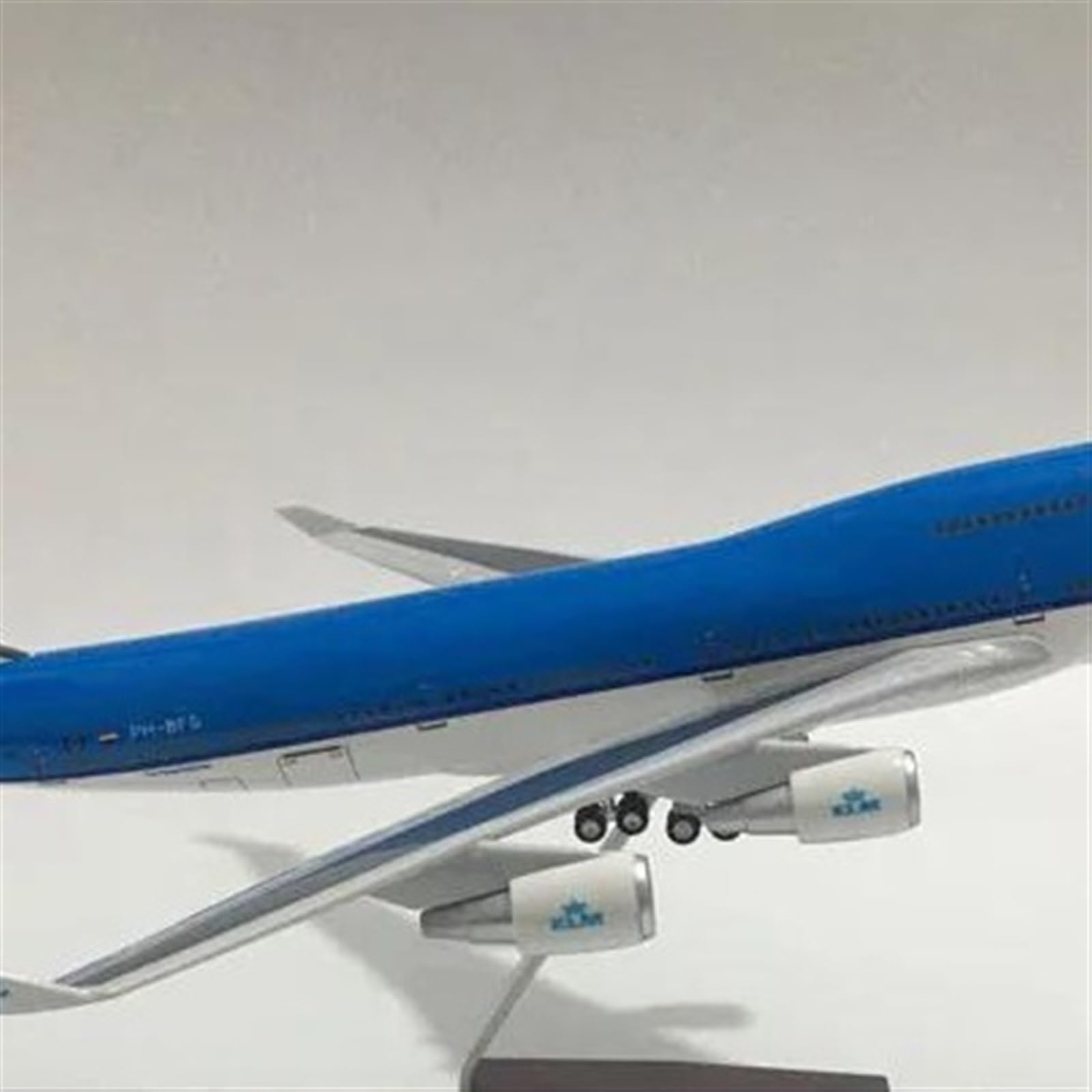 Escala 1 160 para Modelo De Avión KLM Boeing B747, Modelo De Avión De Resina Fundido A Presión KLM Royal Dutch con Luces(No Light)