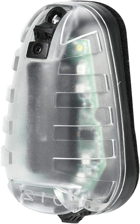 Light ABS Sliding Switch Strobe Light 2 Functional Modes Bottom Viewing Angles for Ground Operations Constant Light Outdoor