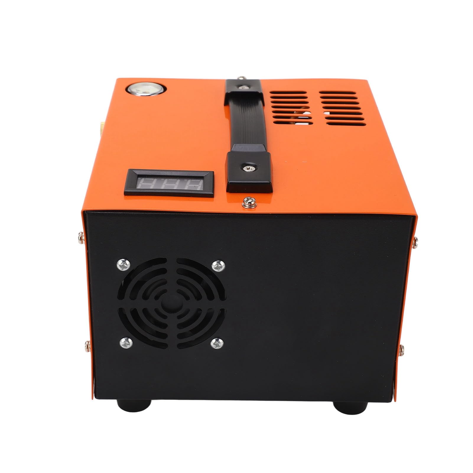Sprężarka Powietrza PCP, Przenośny Wysokociśnieniowa Pompa Kompresorowa PCP z Wbudowanym Zasilaczem, Auto Stop, 4500 Psi 30 MPa, 300W, Bez Oleju/wody Zasilany Przez Samochód 12V DC