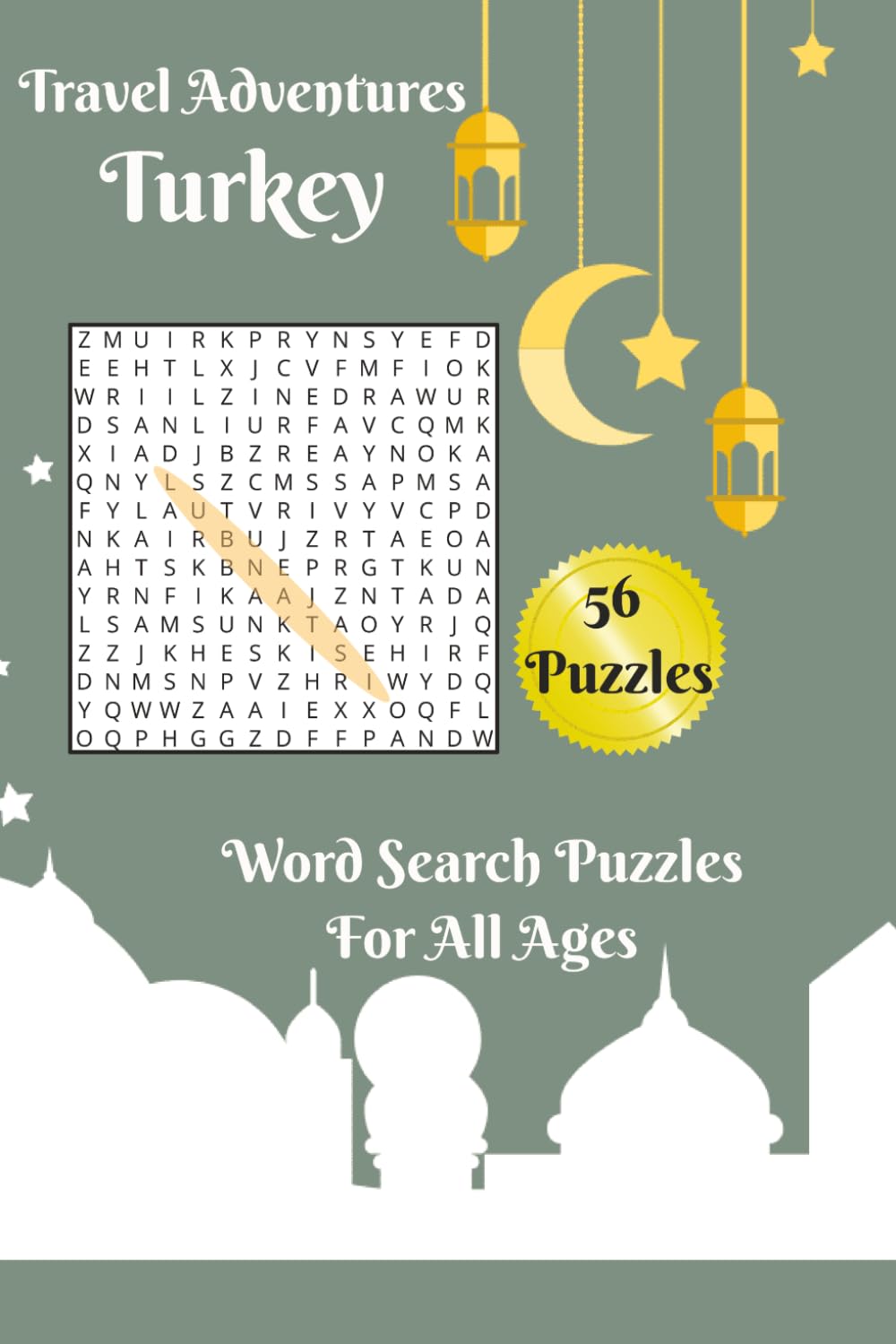 Travel Adventures Turkey Word Search Puzzles: Word Search Puzzles for All Ages
