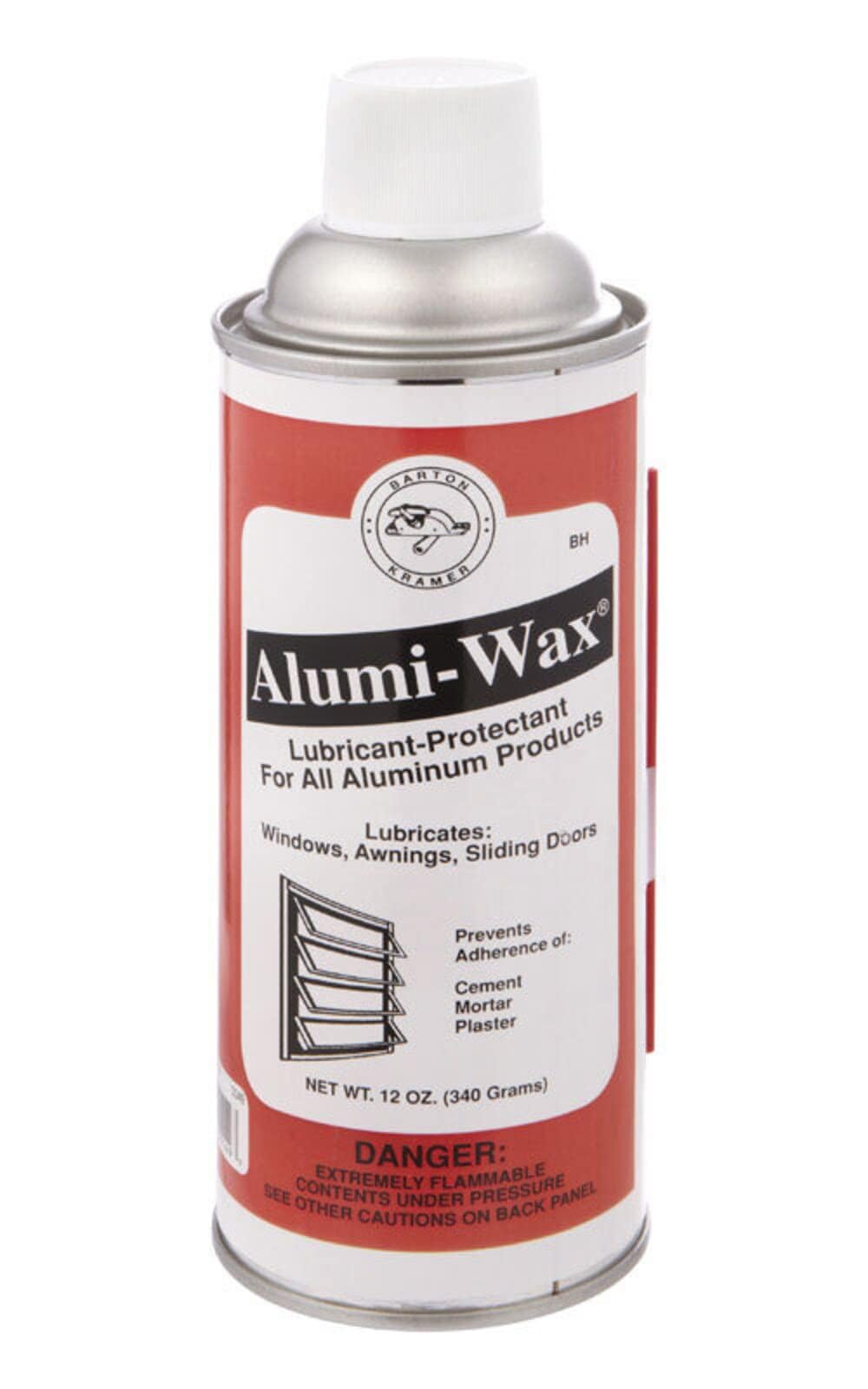 BARTON KRAMER Alumi-Wax Aluminum Lubricant Spray 12 oz. - Total Qty: 1