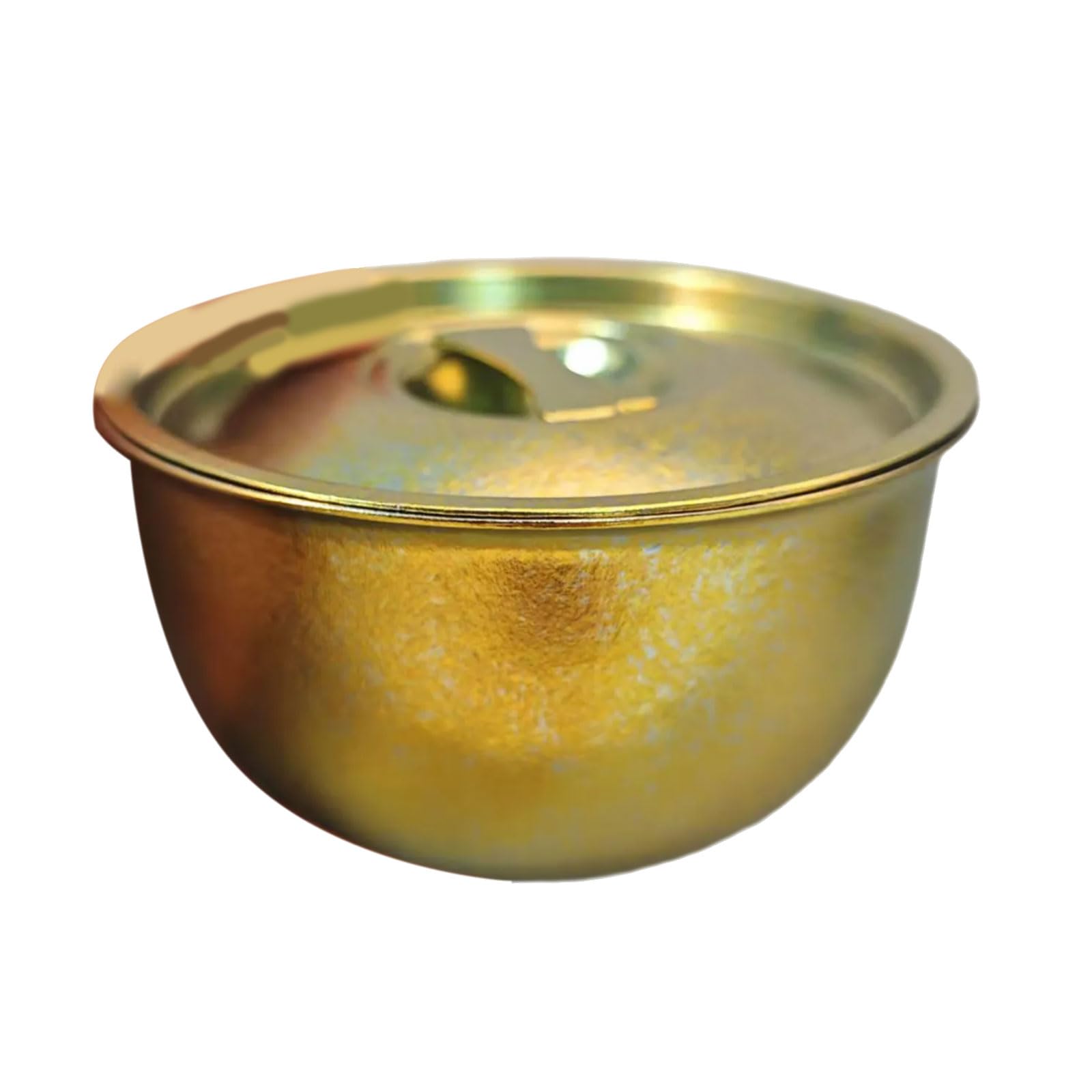 Msioytog Leak Proof Metal 600ml Bowl Portable Designs Lunch Container with Lid for Daily Use and Adventure Single Layer Metal Food Container