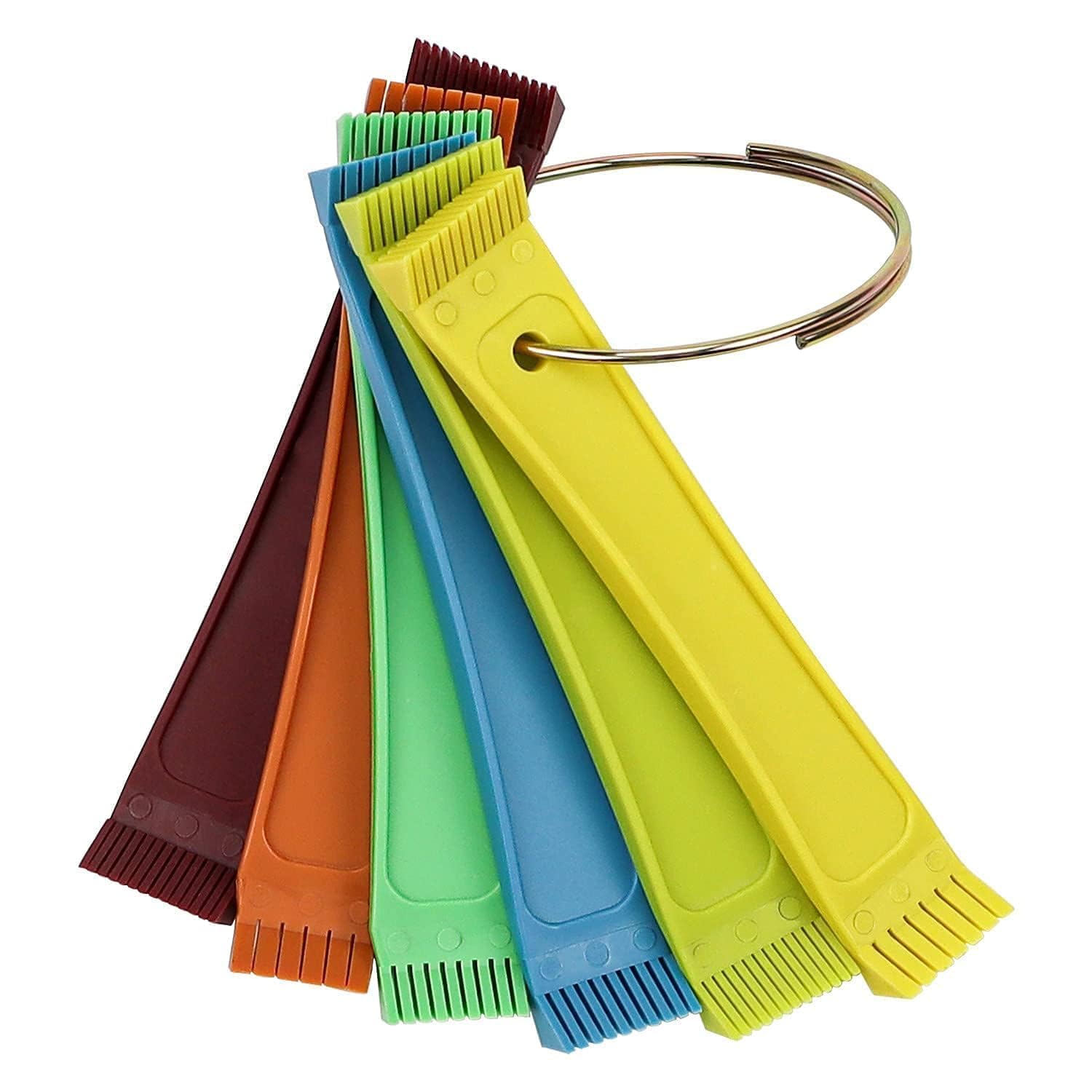 AC Coil Fin Comb Set | Air Conditioner Fin Cleaner & Straightener Tool | Evaporator & Condenser Coil Repair Kit | Universal HVAC Fin Comb Set-picture-27