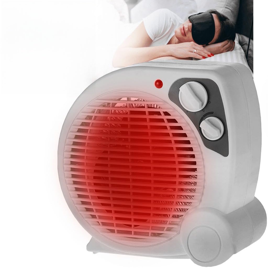 Aquecedor Portátil Elétrico Inverno Termoventilador Ar Quente Esquentador Ambiente