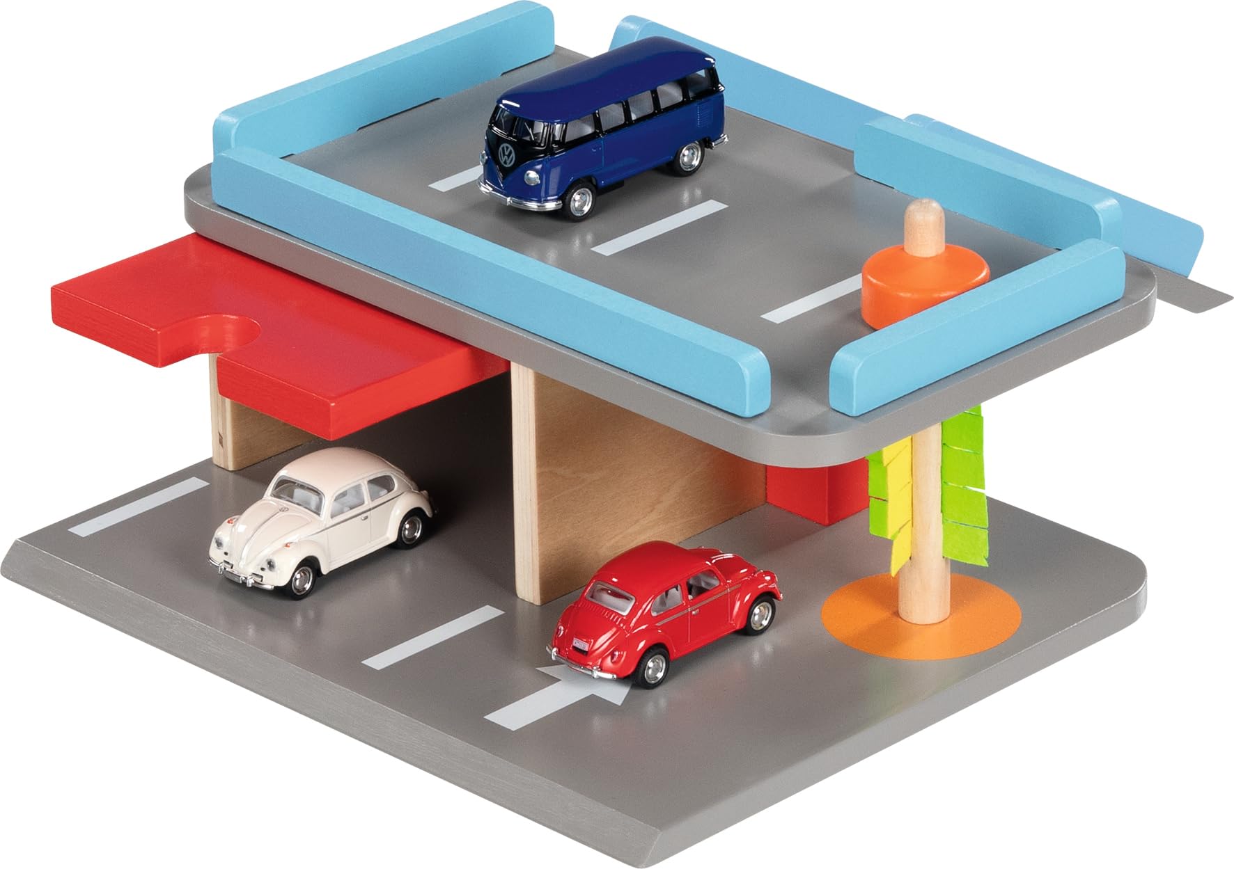 GOKI 53802 Parking Ciudad Babies and Early Childhood, Multicolored, One Size