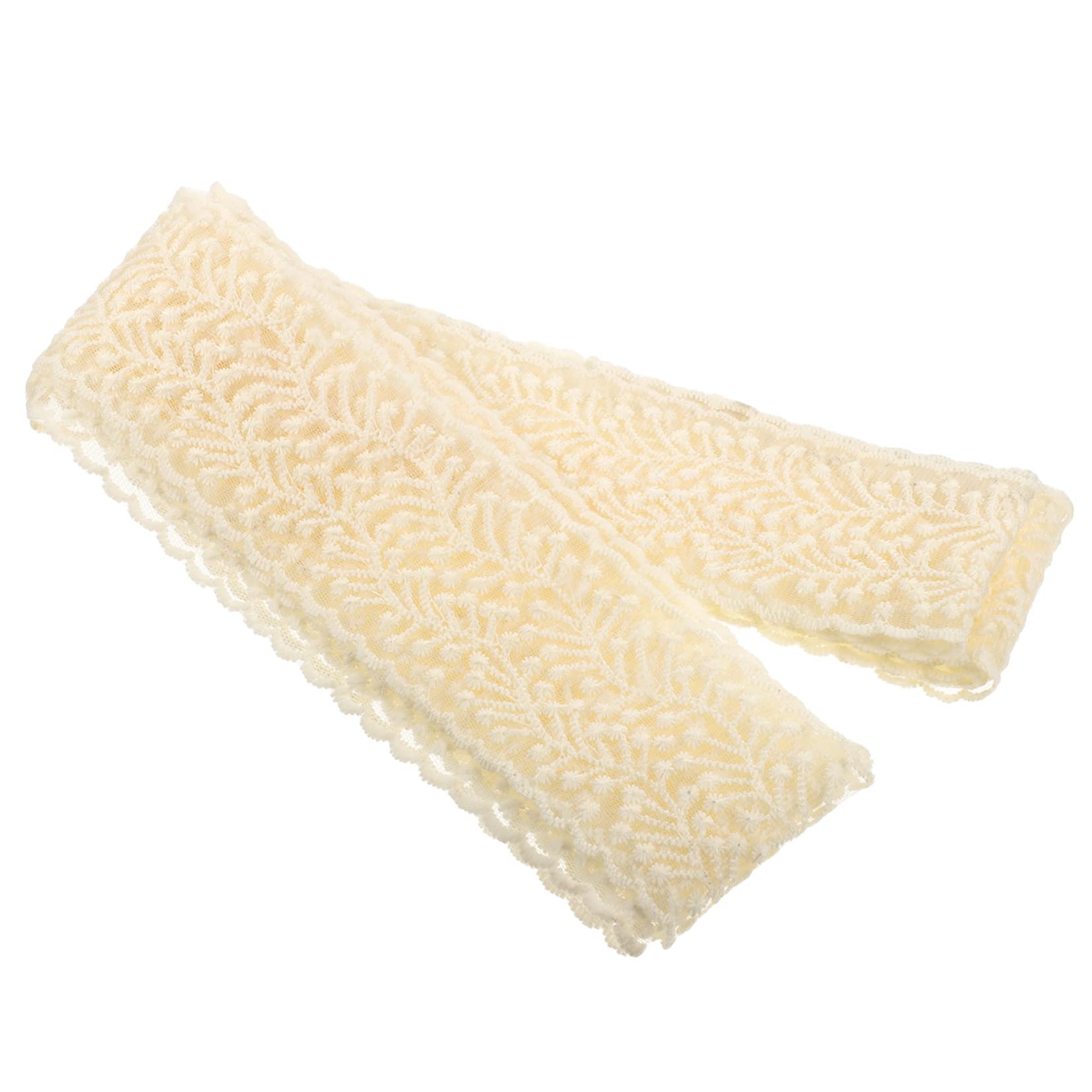 NUOBESTY 5rollos Encaje De Para Manualidades Cinta De Encaje Para Costura Material De Para Accesorios De Cabello Diseño Elegante Para Decoración De Ropa y Artesanías