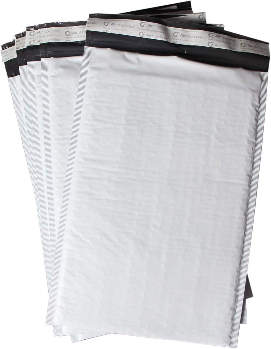 200/400/1000/2000/5000 pcs #2 8.5x12 Poly Bubble Padded Envelopes Mailers Shipping Bags AirnDefense (200)