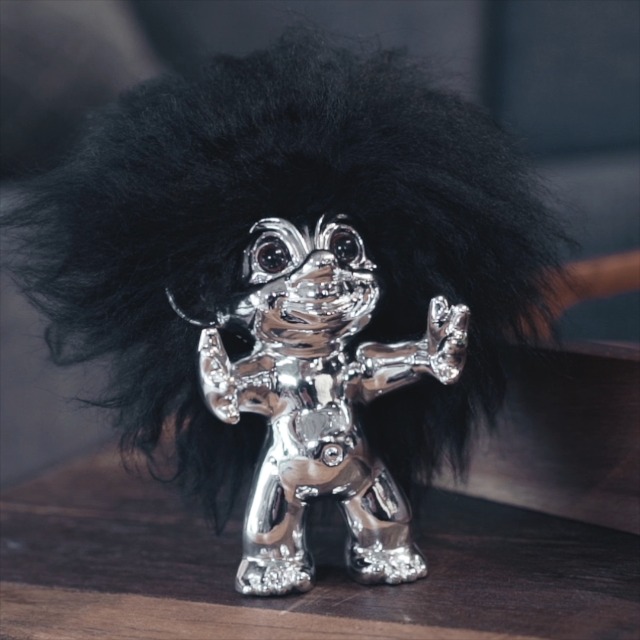 Goodluck Trolls Bronze Look/Black 12 cm : Amazon.co.uk: Toys & Games
