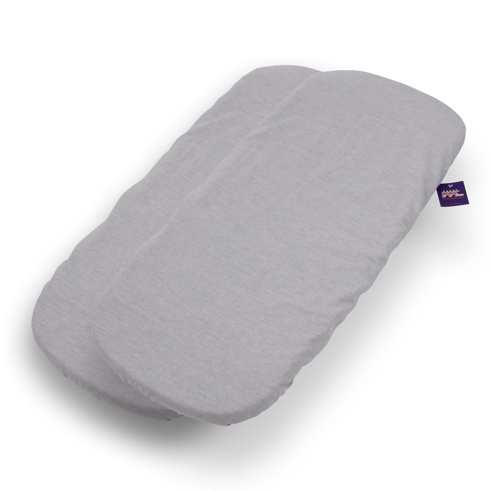 Tititnins® - Pack 2ud.Sabana Bajera Capazo para Joolz AER 2 | Funda Colchón Protector Cuco Carrito Bebe | ALGODÓN | 100% Algodón Certificado Oeko-Tex® Organic Cotton — view 11