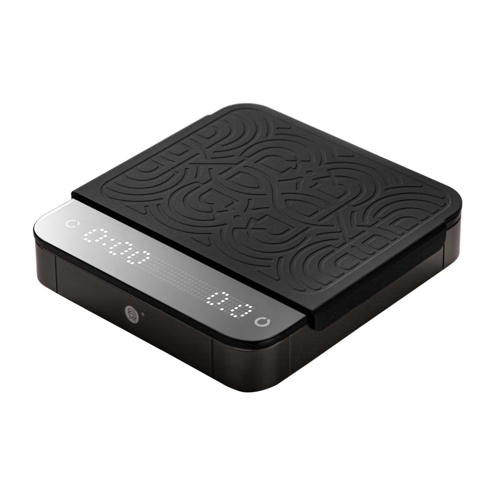 Portable Coffee Scale,zeroHero Digital Touch Espresso Scale with with Timer,2000g/0.1g High Precision,Rechargeable 1800mAhBattery Tempered Glass Mirror for Kitchen/Baking/Cooking/Outdoor/Travel, Black