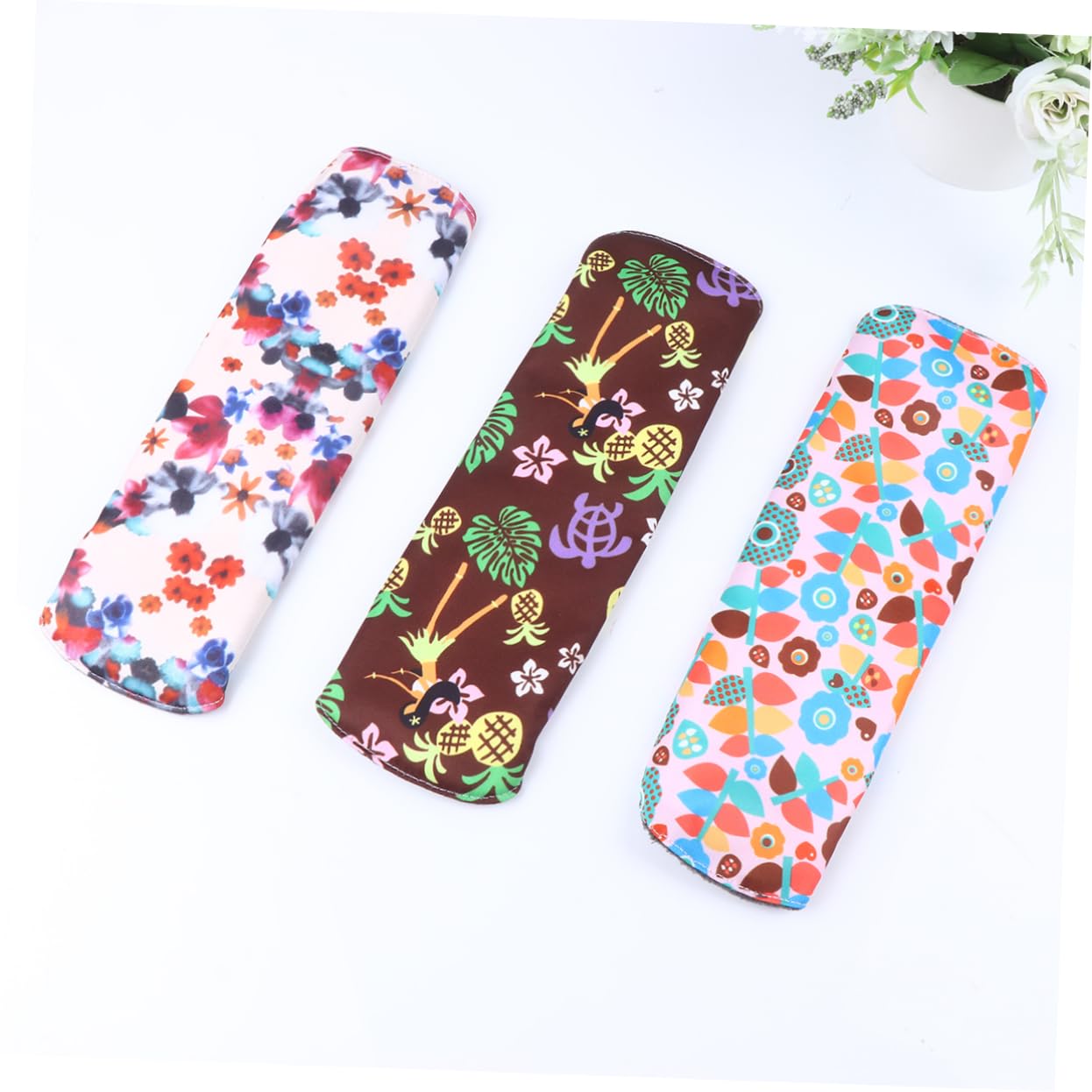 FOMIYES 8pezzi Assorbenti Igienici Lavabili in Cotone per Donna Traspiranti con Materiale Bambù Riutilizzabili e Resistenti Pratici e Ecologici