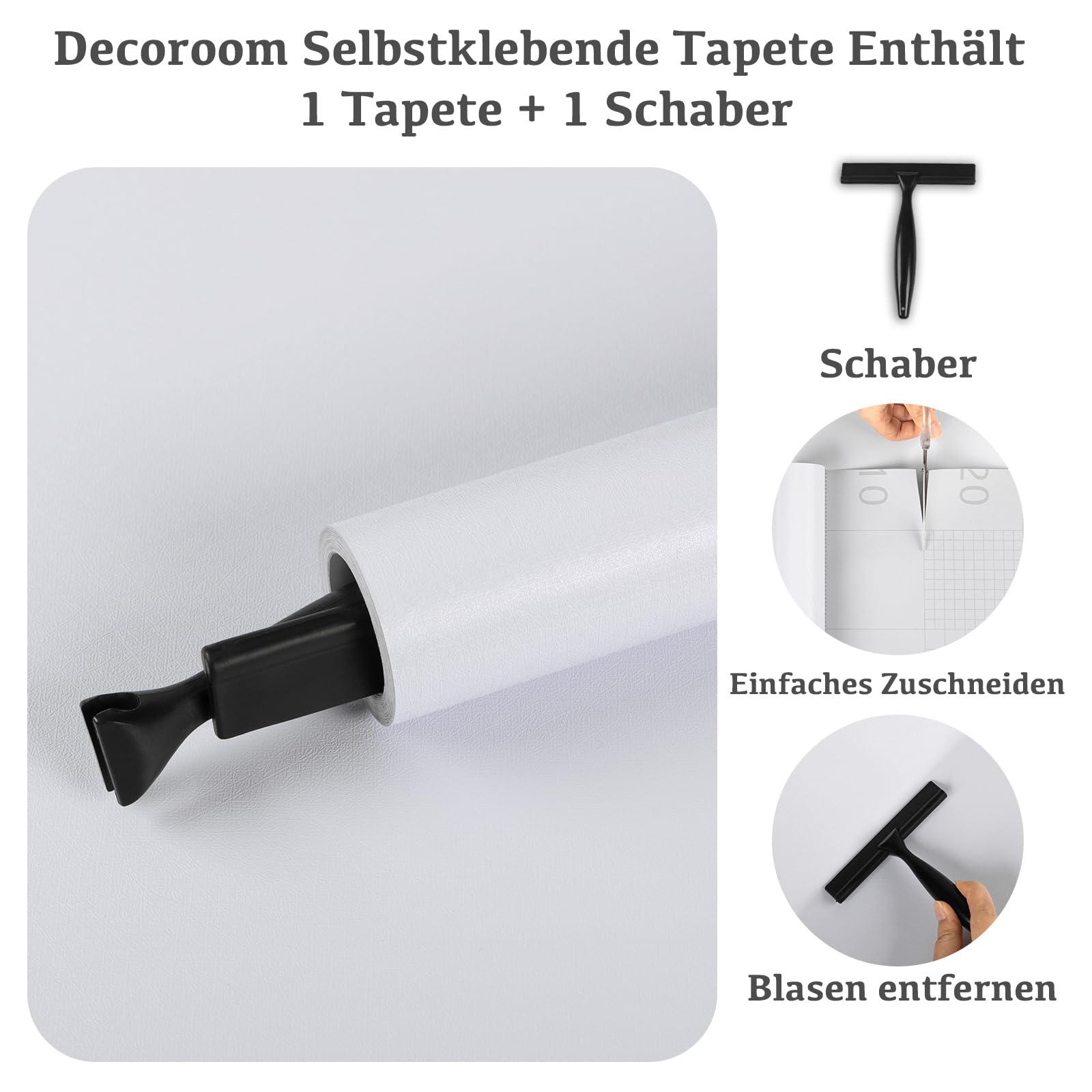 Decoroom Papel Adhesivo Para Mueble Vinilos Para Muebles 60X500 cm