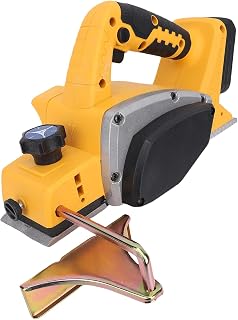 Cordless Electric Hand Planer, Handheld Planer for Woodworking Carpentry and Home Fit for DCB206 15000RPM Electric 3 1/4in Brushless Tool for Woodworking Projects