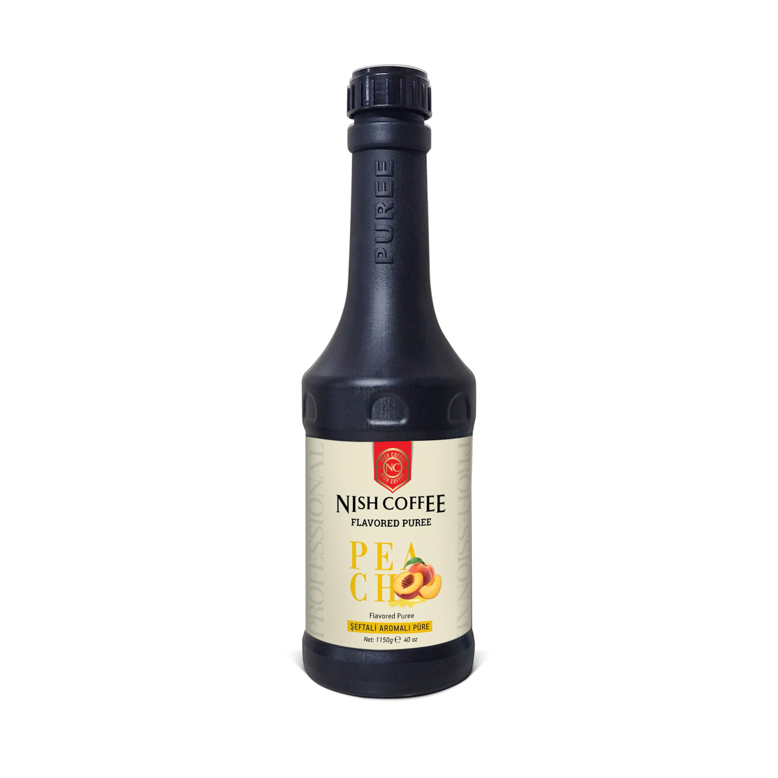Nish Şeftali Aromalı Püre Sos 1150 Gram
