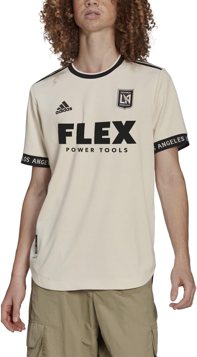 adidas 21/22 Los Angeles FC Authentic Away Jersey - Mens Soccer L