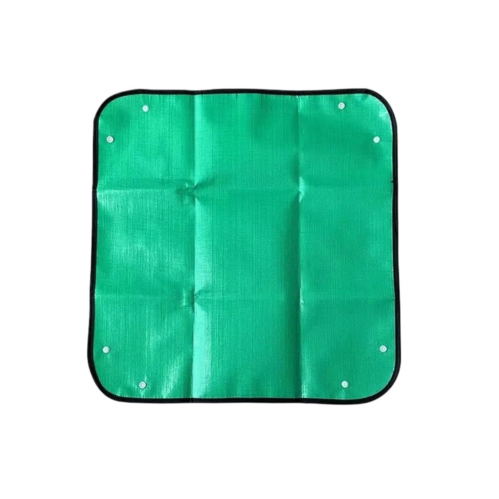HUWOYG 2PCS Waterproof Foldable Planting Mat Garden Potting Pad For Flowerpot Transplanting Mixing Soil Plant Pruning Tool For Indoor Garden(66x66cm A normal)